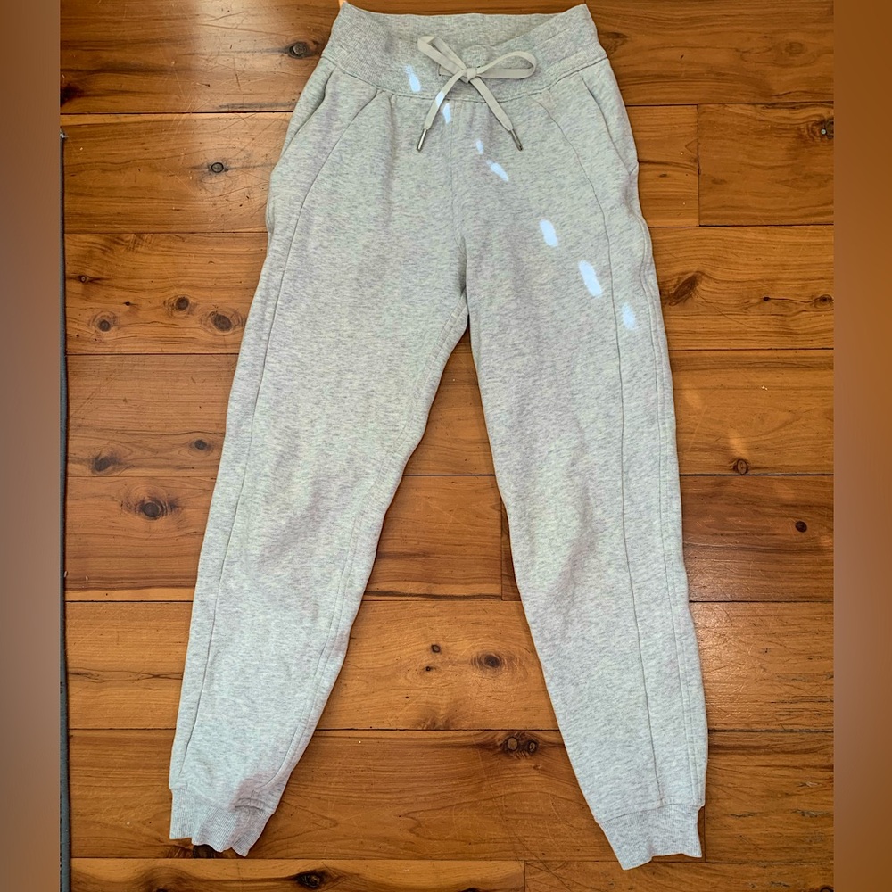 Heather Grey Lululemon Scuba Sweatpants Size 0